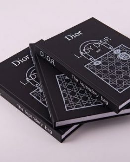 Брендовый блокнот Dior Black Mat фото