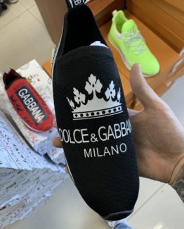 Мужские кроссовки Dolce Gabbana черные фото