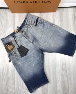 Мужские джинсовые шорты Moschino фото