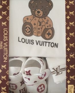 Комплект для новорожденных Louis Vuitton 3 предмета 000.4298 фото