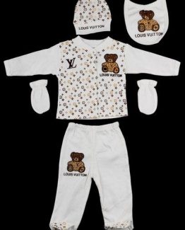 Комплект для новорожденных Louis Vuitton 5 предметов 000.4292 фото