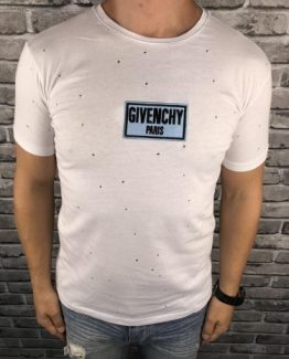 Мужская футболка GIVENCHY белая 000.5051 фото