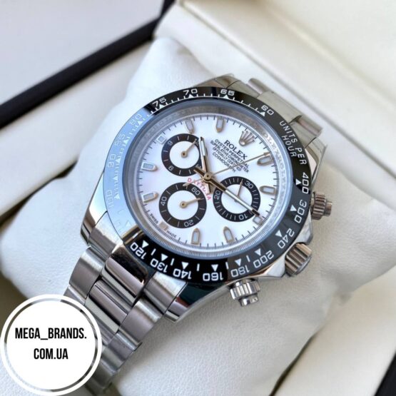 Наручные часы Rolex Daytona Silver White AAA мужские механические