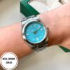 Механические часы Rolex Oyster Perpetual Tiffany 41 mm AAA мужские наручные часы